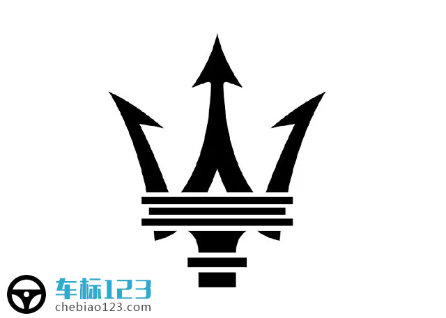 瑪莎拉蒂汽車標(biāo)志圖片